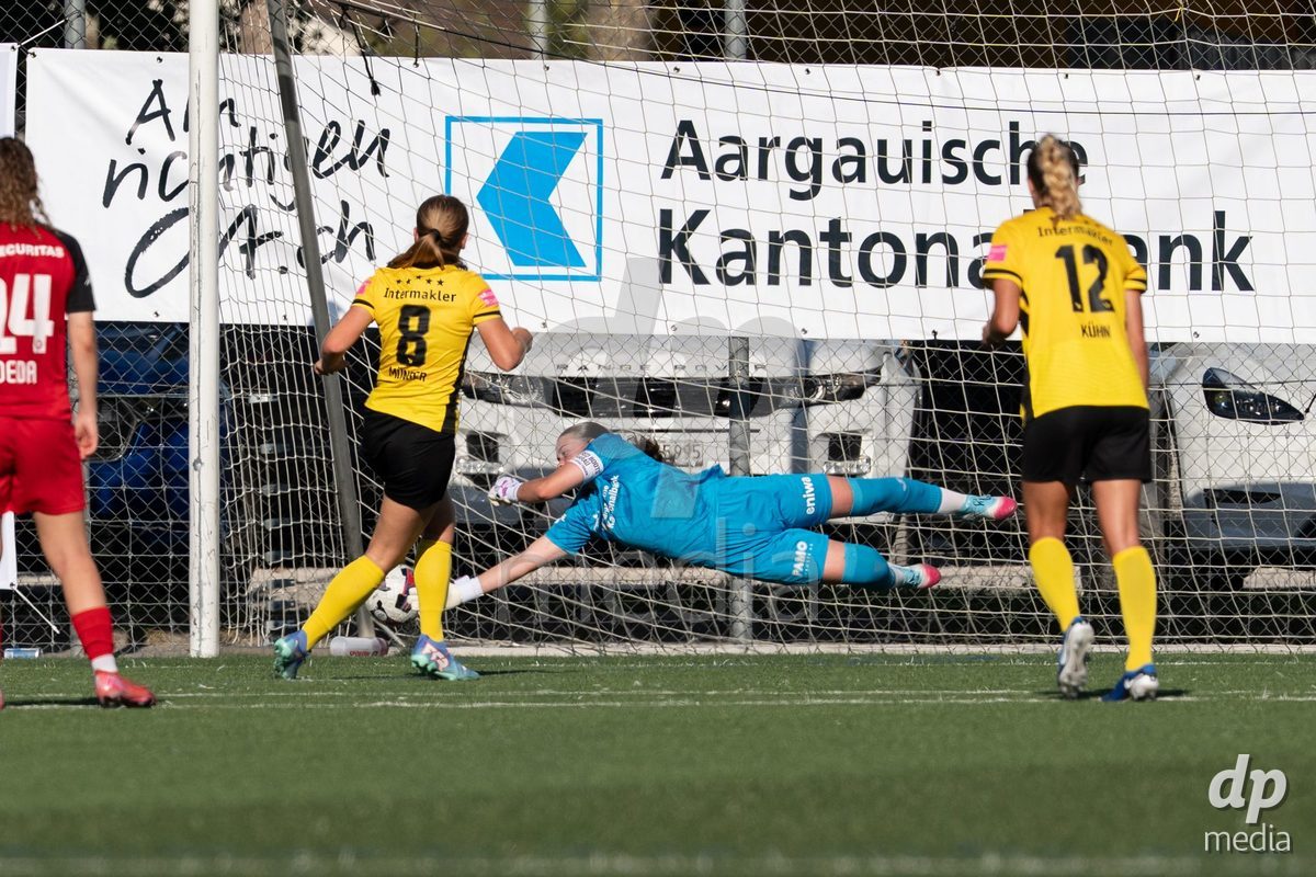 Switzerland: Womens Super League 2025/26, FC Aarau vs YB Frauen - Aarau, Aarau: Lorena Barth (1 Aarau)