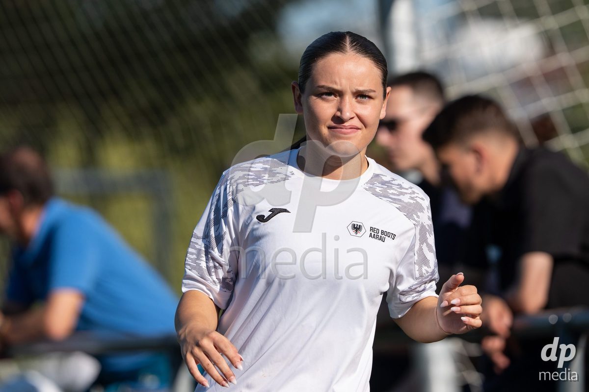 Switzerland: Womens Super League 2025/26, FC Aarau vs YB Frauen - Aarau, Aarau: Anja Klingenstein (11 Aarau)