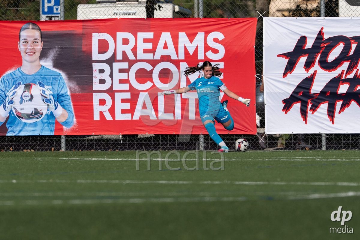 Switzerland: Womens Super League 2025/26, FC Aarau vs YB Frauen - Aarau, Aarau: Lorena Barth (1 Aarau)