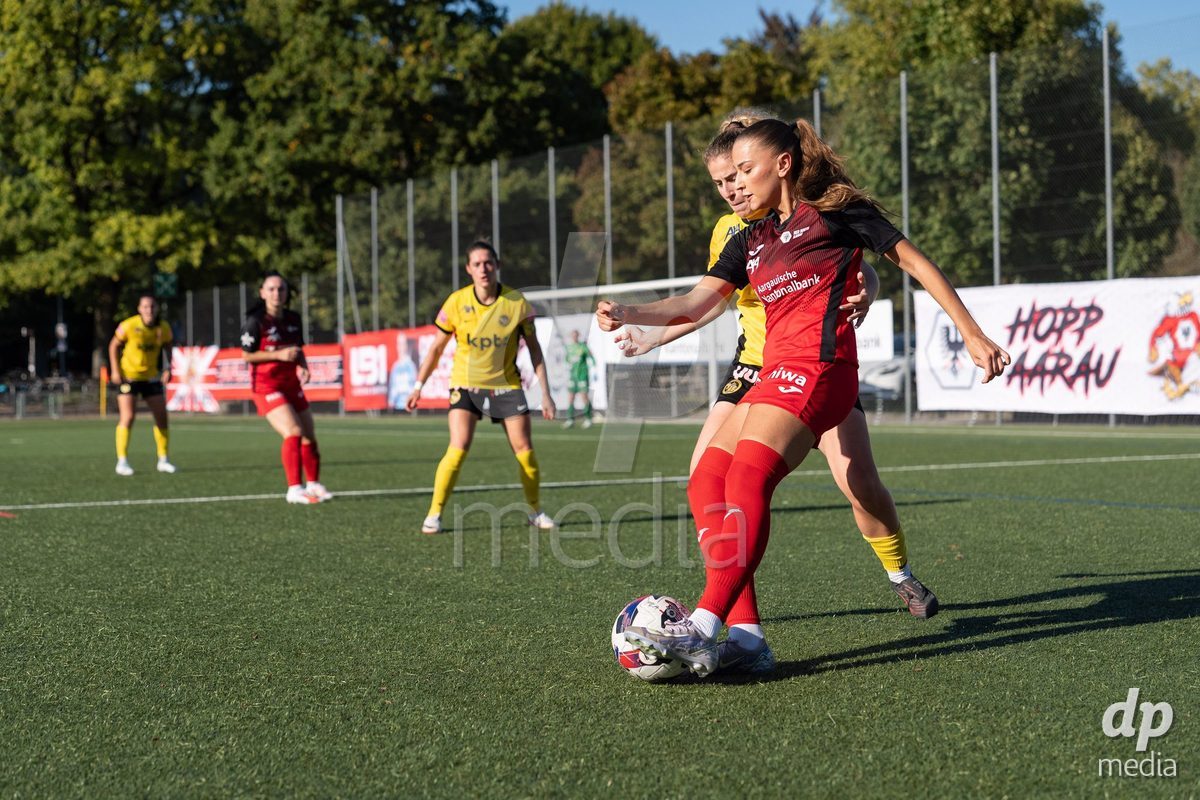 Switzerland: Womens Super League 2025/26, FC Aarau vs YB Frauen - Aarau, Aarau: Alketa Rama (9 Aarau)