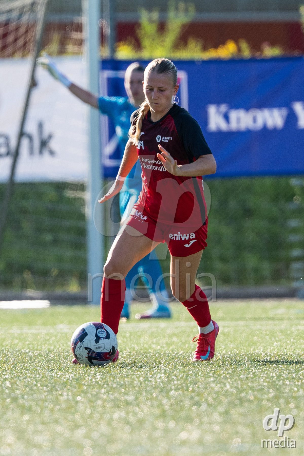Switzerland: Womens Super League 2025/26, FC Aarau vs YB Frauen - Aarau, Aarau: Svenja von Felten (23 Aarau)