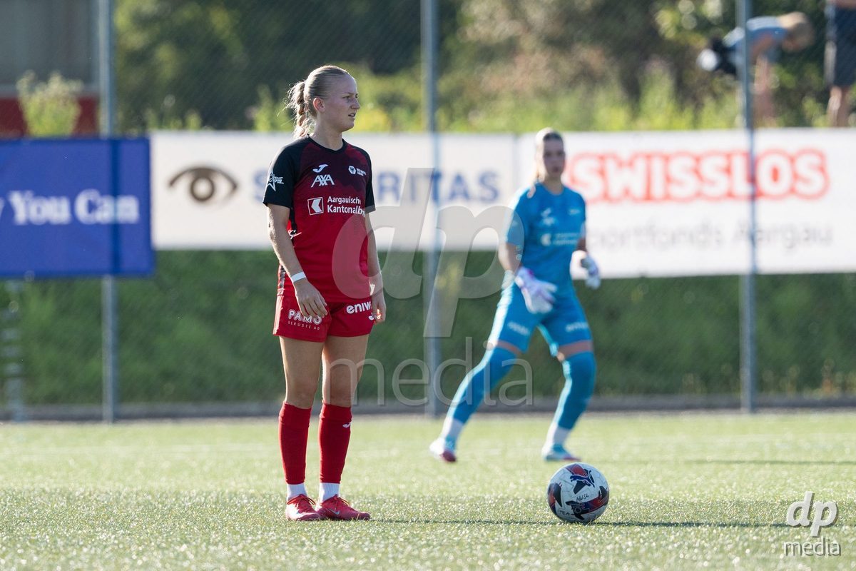 Switzerland: Womens Super League 2025/26, FC Aarau vs YB Frauen - Aarau, Aarau: Svenja von Felten (23 Aarau)