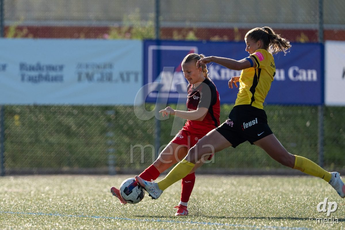 Switzerland: Womens Super League 2025/26, FC Aarau vs YB Frauen - Aarau, Aarau: Svenja von Felten (23 Aarau)