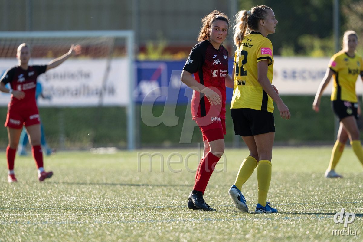 Switzerland: Womens Super League 2025/26, FC Aarau vs YB Frauen - Aarau, Aarau: Nathalie Widmer (5 Aarau)