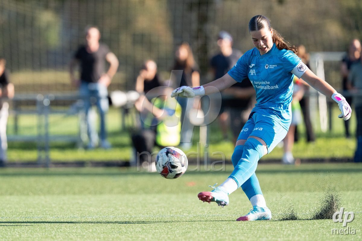 Switzerland: Womens Super League 2025/26, FC Aarau vs YB Frauen - Aarau, Aarau: Lorena Barth (1 Aarau)
