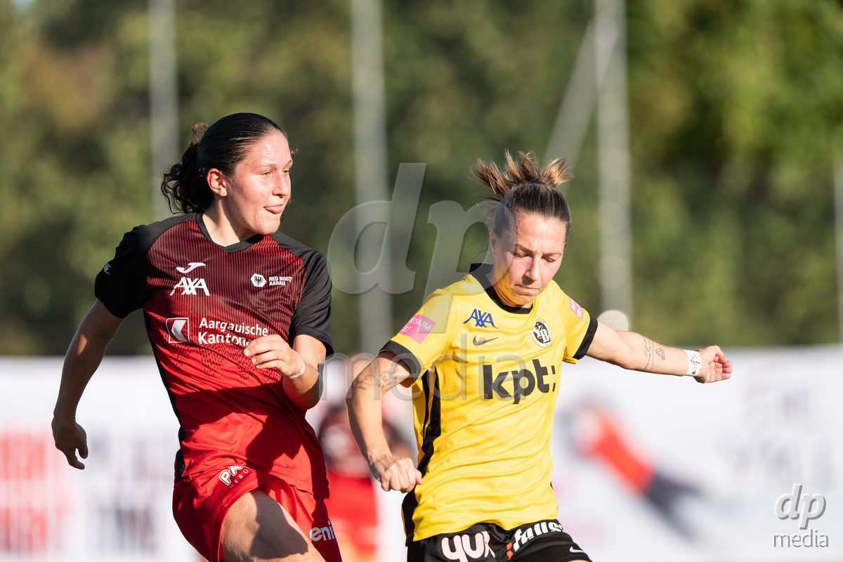 Switzerland: Womens Super League 2025/26, FC Aarau vs YB Frauen - Aarau, Aarau: Julie Gartmann (19 Aarau)