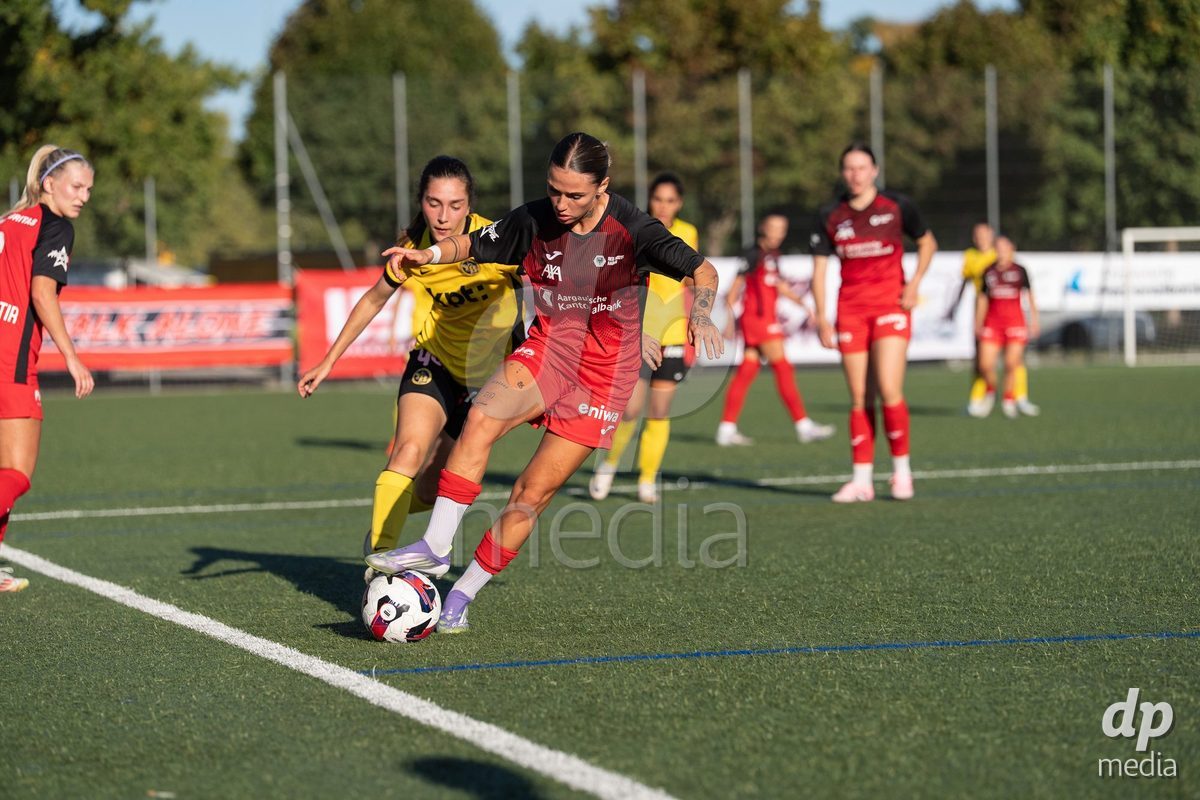 Switzerland: Womens Super League 2025/26, FC Aarau vs YB Frauen - Aarau, Aarau: Vanesa Hoti (8 Aarau)