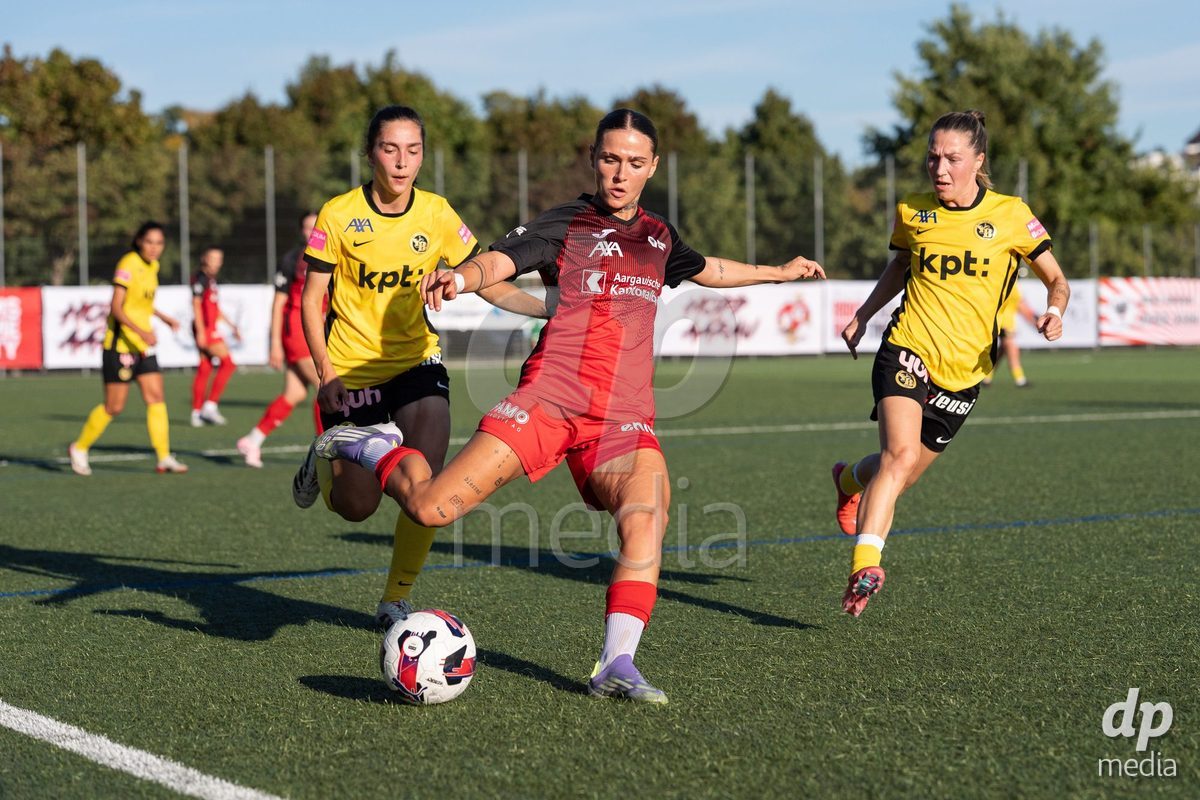 Switzerland: Womens Super League 2025/26, FC Aarau vs YB Frauen - Aarau, Aarau: Vanesa Hoti (8 Aarau)