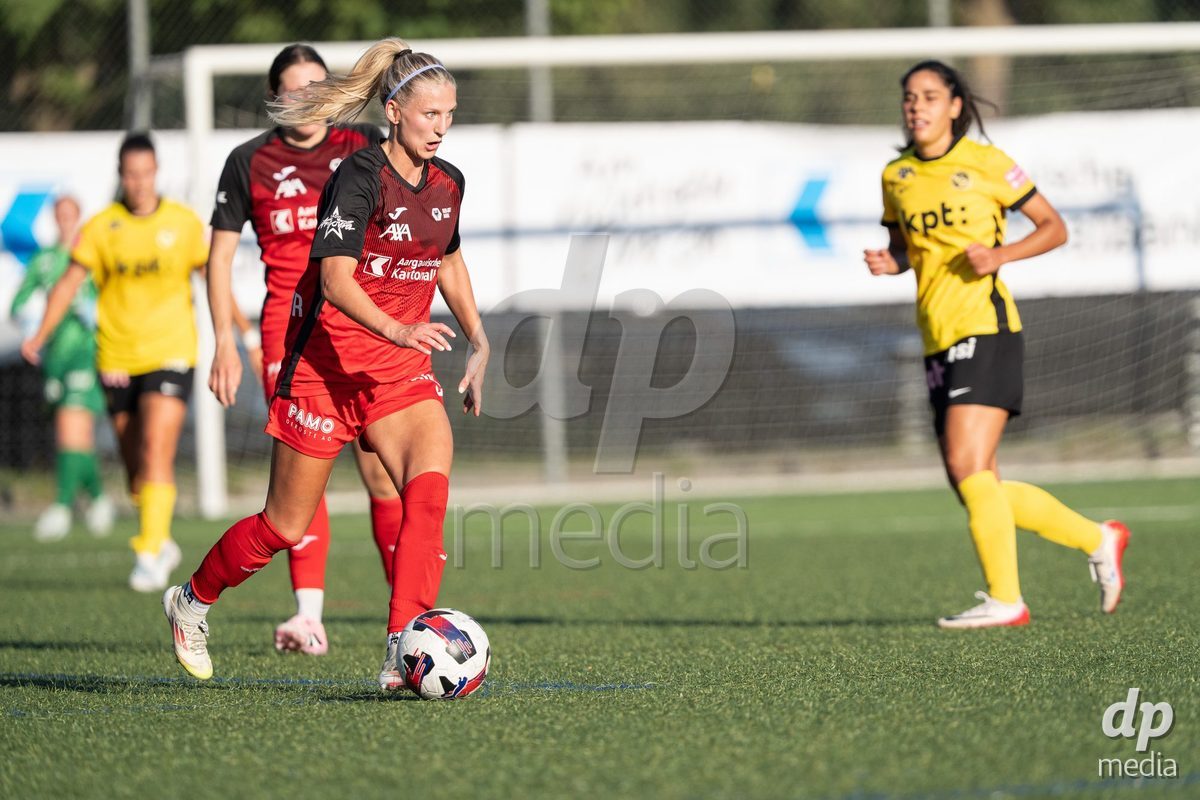 Switzerland: Womens Super League 2025/26, FC Aarau vs YB Frauen - Aarau, Aarau: Bergros Asgeirsdottir (6 Aarau)