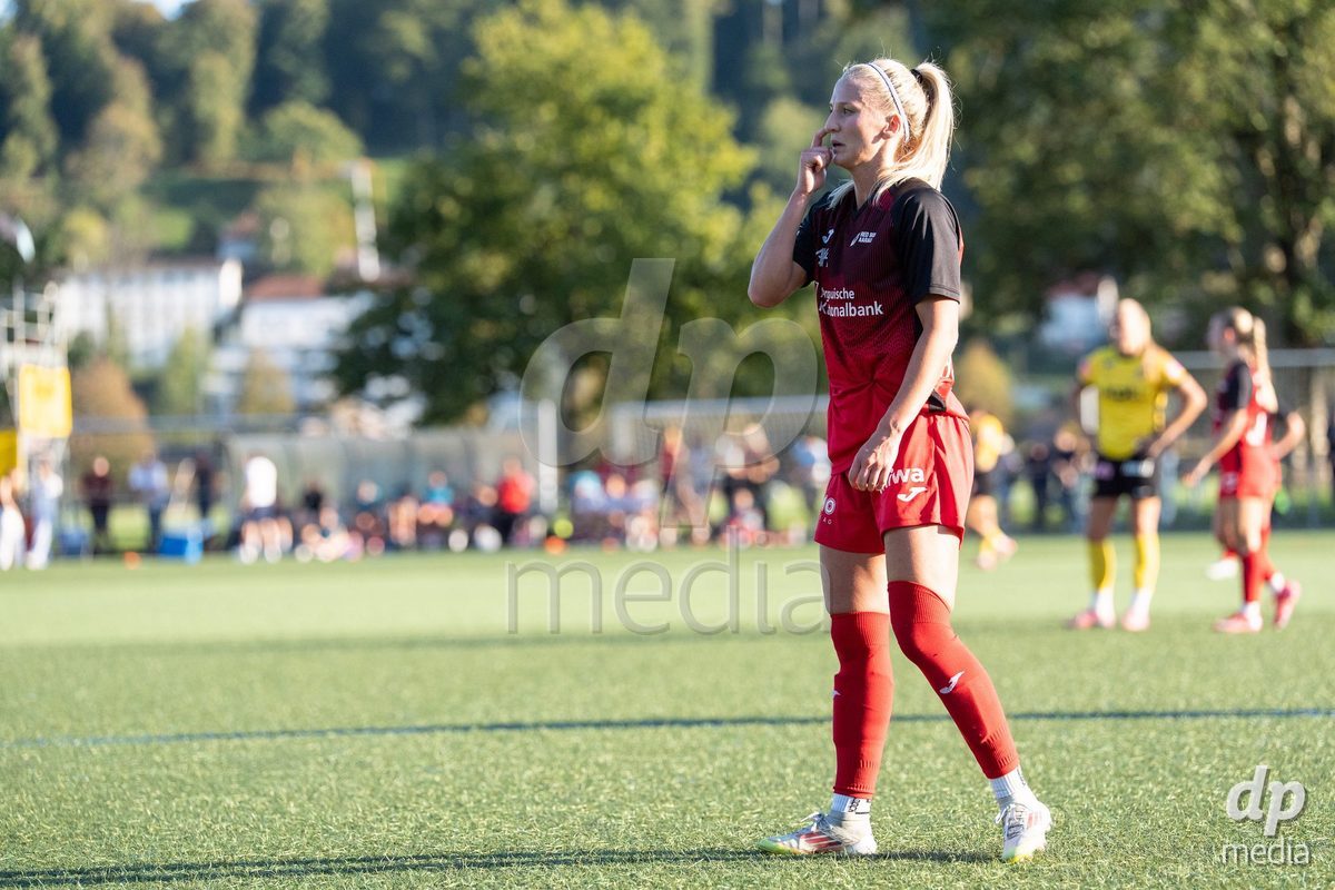 Switzerland: Womens Super League 2025/26, FC Aarau vs YB Frauen - Aarau, Aarau: Bergros Asgeirsdottir (6 Aarau)