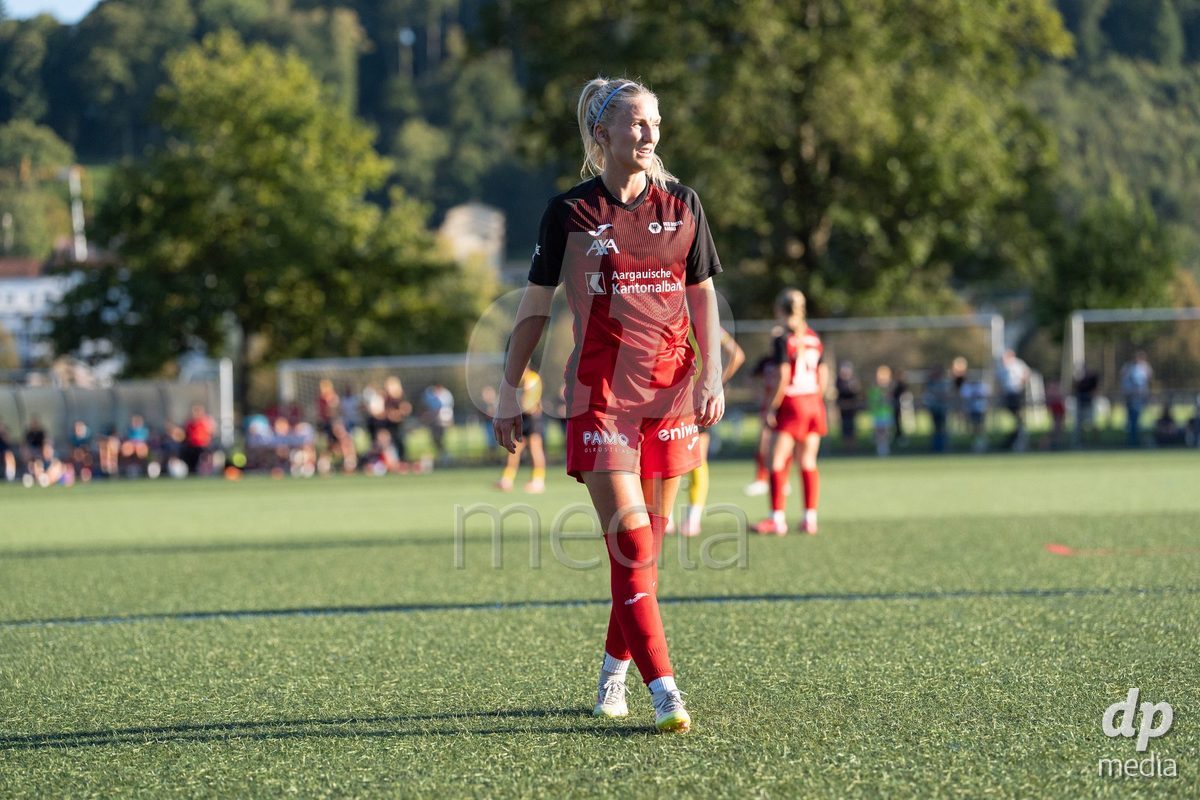 Switzerland: Womens Super League 2025/26, FC Aarau vs YB Frauen - Aarau, Aarau: Bergros Asgeirsdottir (6 Aarau)