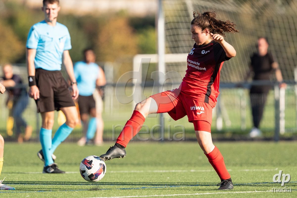 Switzerland: Womens Super League 2025/26, FC Aarau vs YB Frauen - Aarau, Aarau: Nathalie Widmer (5 Aarau)