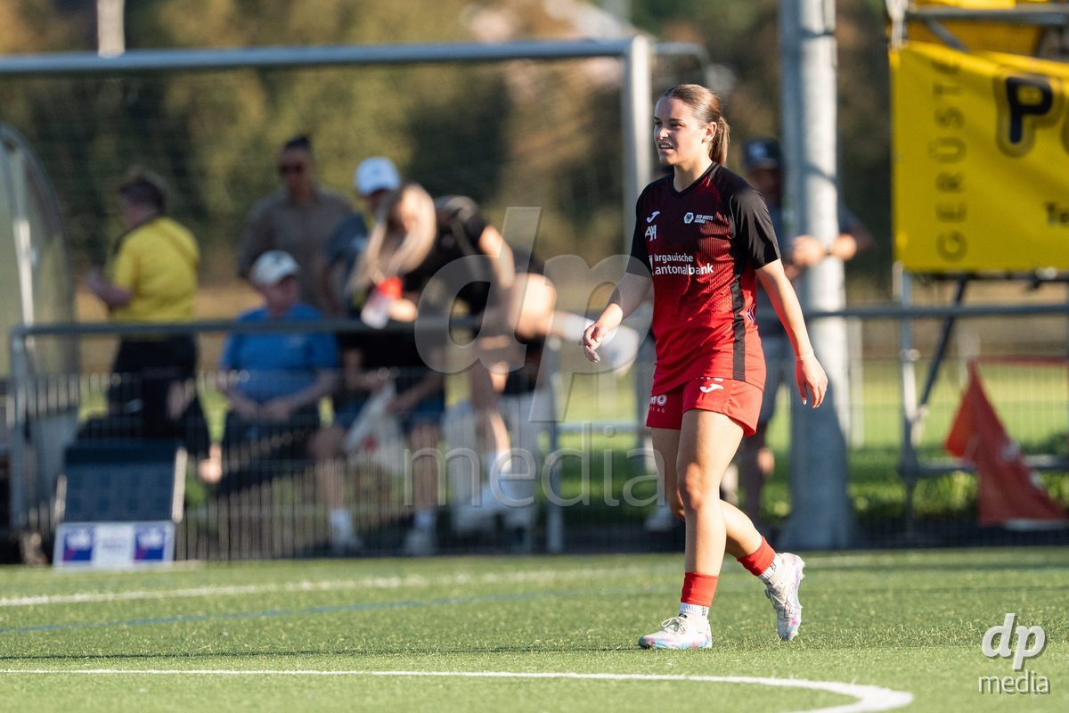 Switzerland: Womens Super League 2025/26, FC Aarau vs YB Frauen - Aarau, Aarau: Anja Klingenstein (11 Aarau)