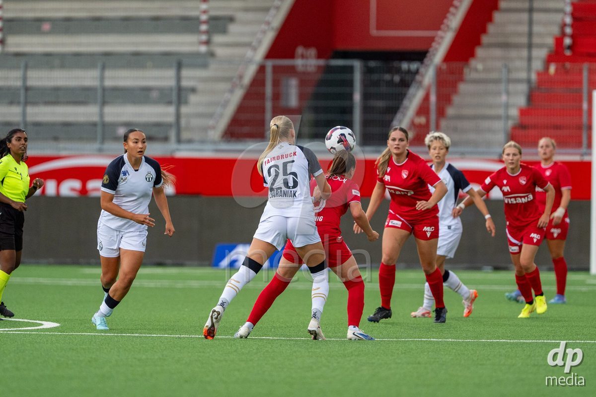 Switzerland: AXA Womens Super League 2025/26, FC Thun vs FC Zurich - Stockhorn Arena, Thun: