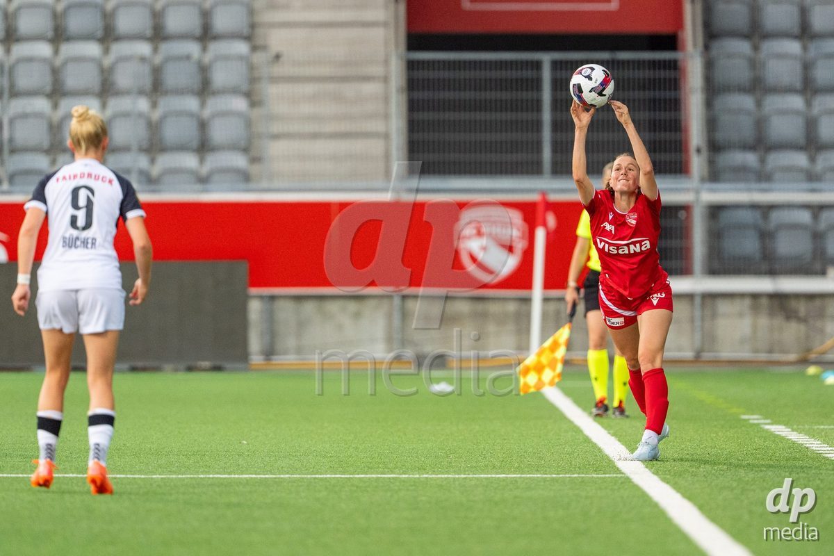 Switzerland: AXA Womens Super League 2025/26, FC Thun vs FC Zurich - Stockhorn Arena, Thun: