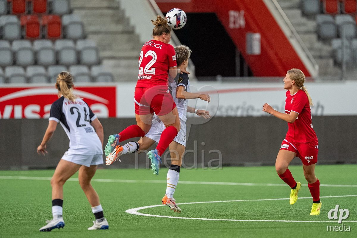 Switzerland: AXA Womens Super League 2025/26, FC Thun vs FC Zurich - Stockhorn Arena, Thun:
