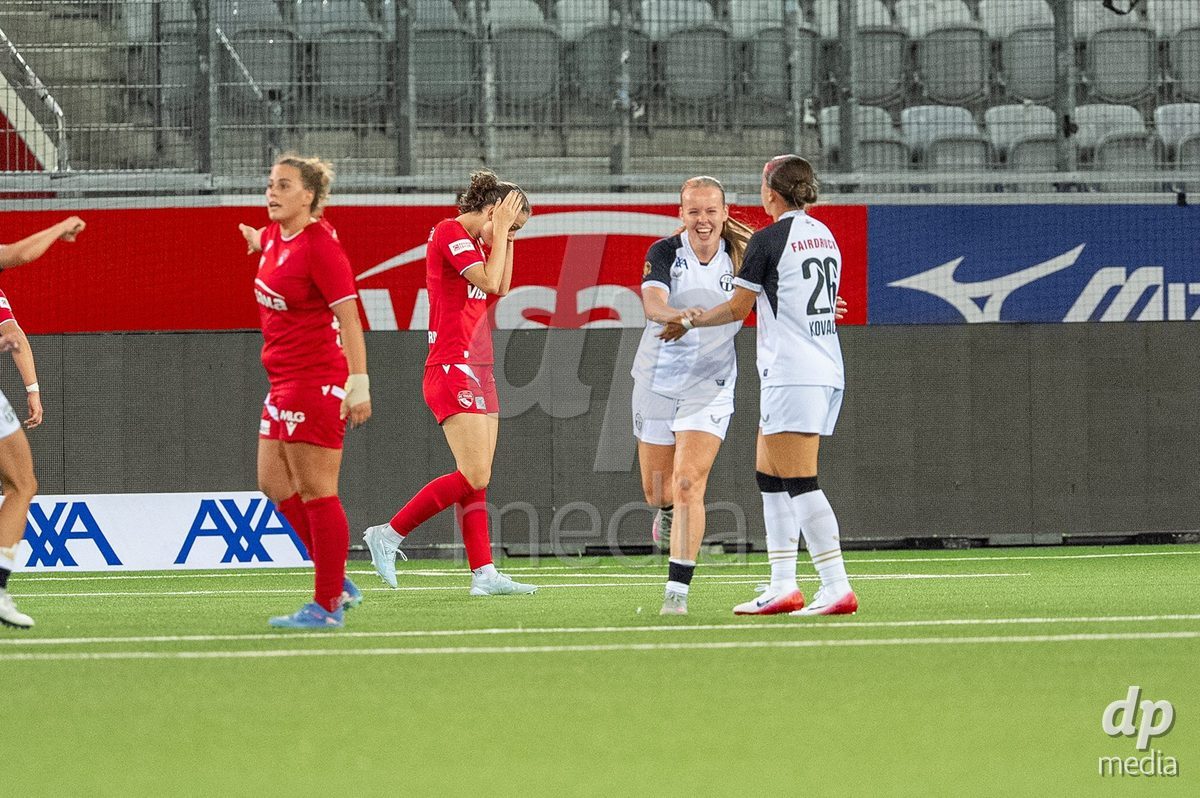 Switzerland: AXA Womens Super League 2025/26, FC Thun vs FC Zurich - Stockhorn Arena, Thun: