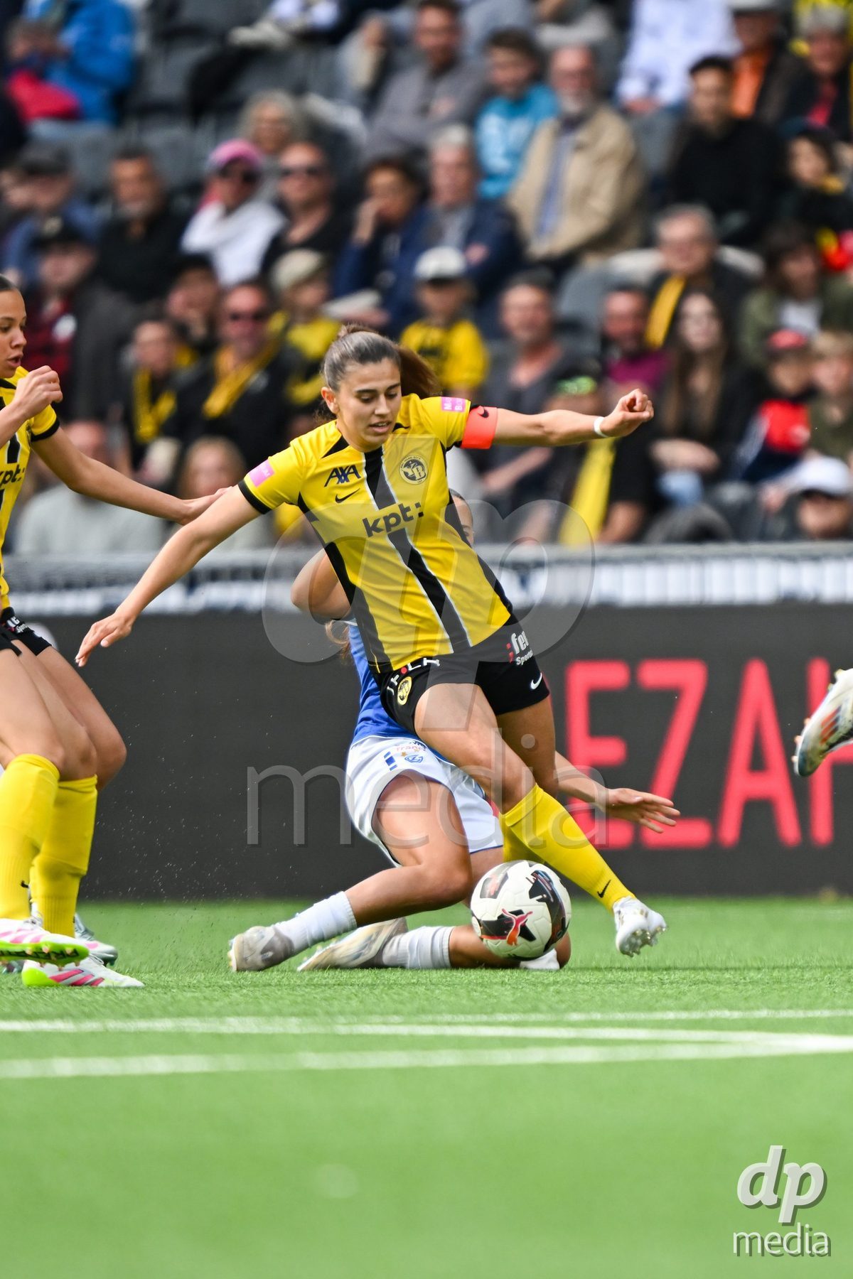 17/05/2025, Bern, Stadion Wankdorf, Women's Super League Final 2: BSC YB Frauen - GC Frauenfussball, #11 Stephanie Waeber (Young Boys) in action