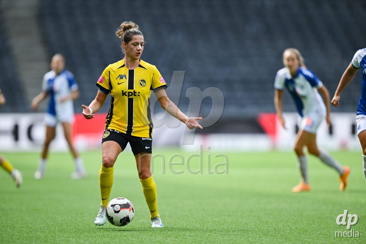 17/05/2025, Bern, Stadion Wankdorf, Women's Super League Final 2: BSC YB Frauen - GC Frauenfussball,  #18 Wibke Meister (BSC YB Frauen)