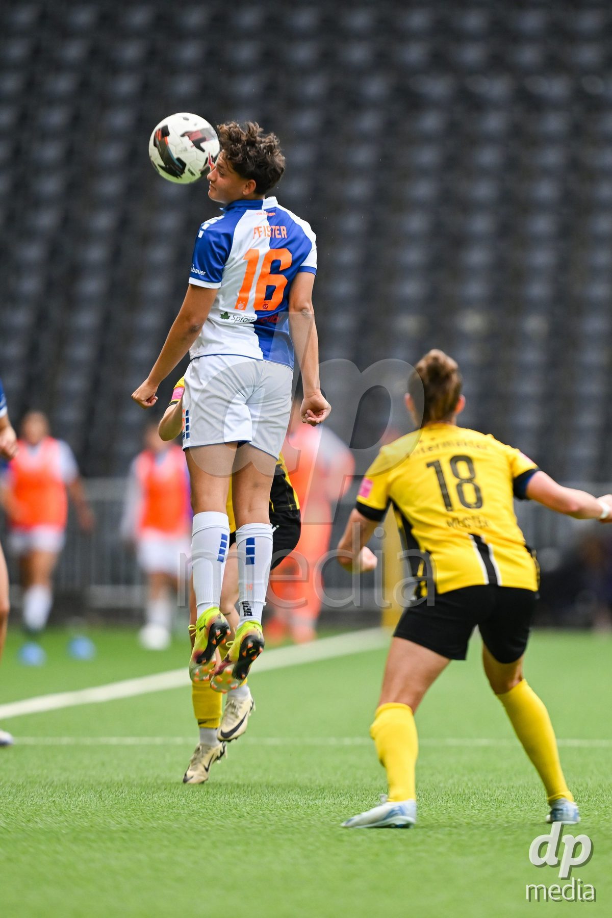 17/05/2025, Bern, Stadion Wankdorf, Women's Super League Final 2: BSC YB Frauen - GC Frauenfussball,  #16 Emanuela Pfister (Grasshopper Club Zurich)