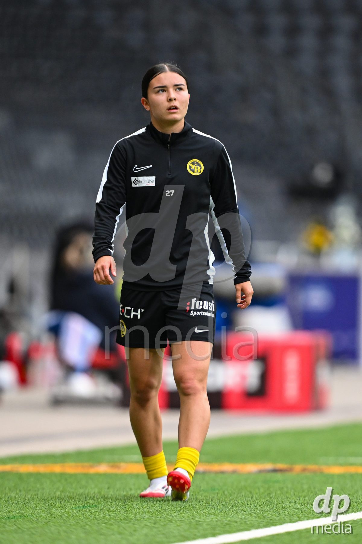 17/05/2025, Bern, Stadion Wankdorf, Women's Super League Final 2: BSC YB Frauen - GC Frauenfussball,  #7 Naomi Luyet (BSC YB Frauen)