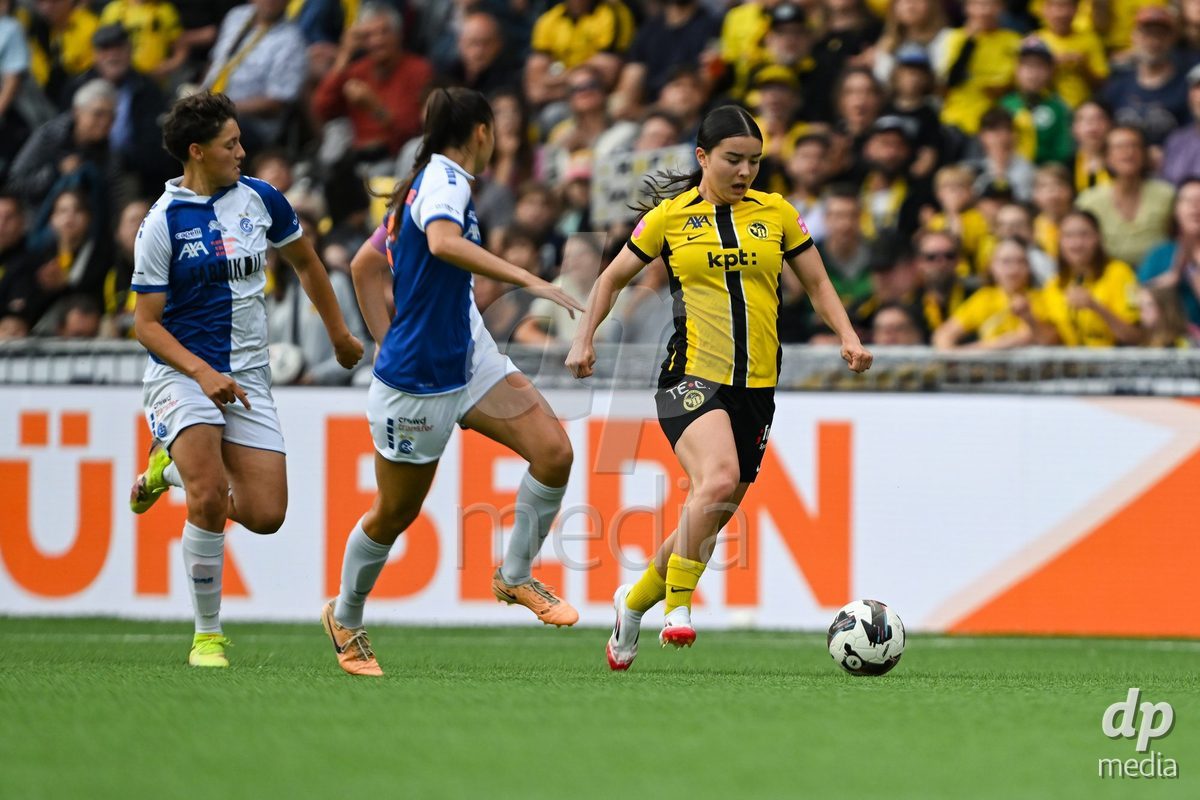 17/05/2025, Bern, Stadion Wankdorf, Women's Super League Final 2: BSC YB Frauen - GC Frauenfussball, #7 Naomi Luyet (Young Boys)