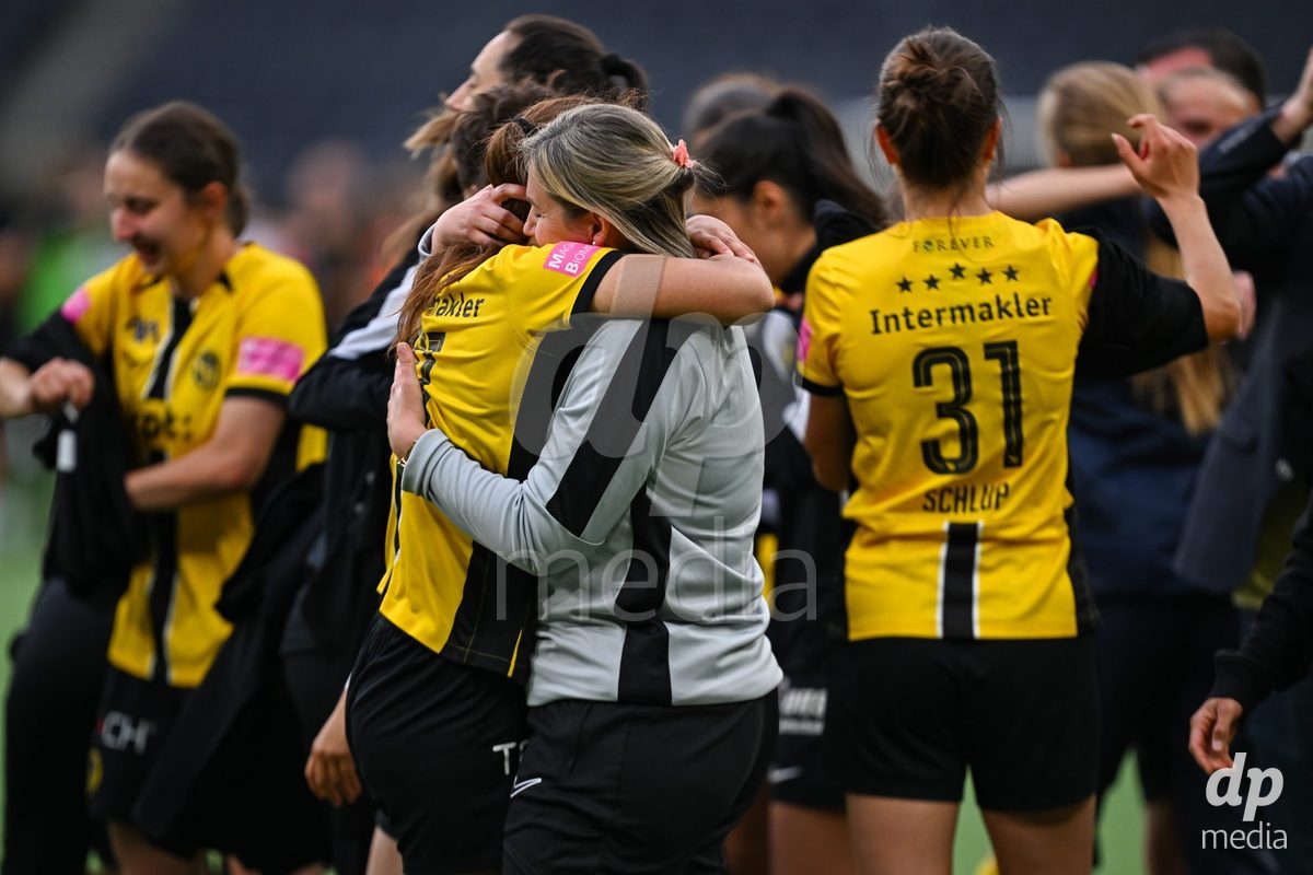 17/05/2025, Bern, Stadion Wankdorf, Women's Super League Final 2: BSC YB Frauen - GC Frauenfussball,