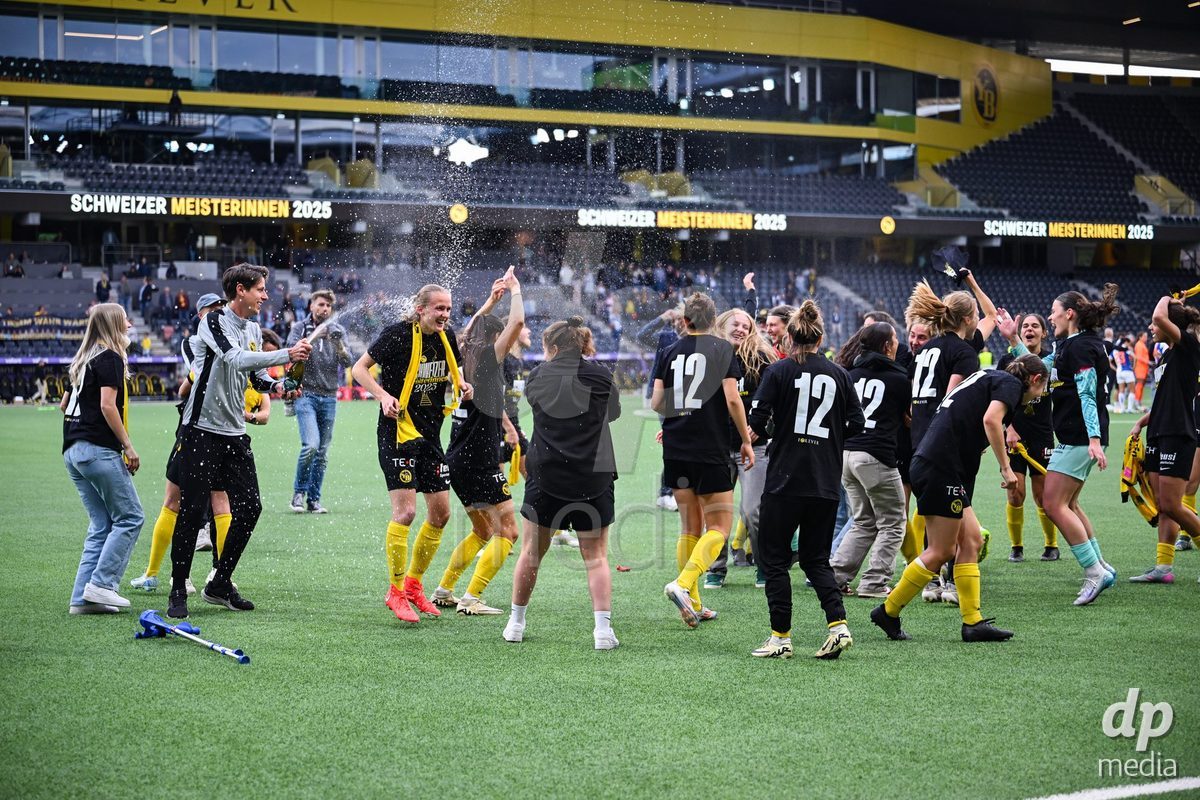 17/05/2025, Bern, Stadion Wankdorf, Women's Super League Final 2: BSC YB Frauen - GC Frauenfussball,  #5 Bianca Dysli (BSC YB Frauen)