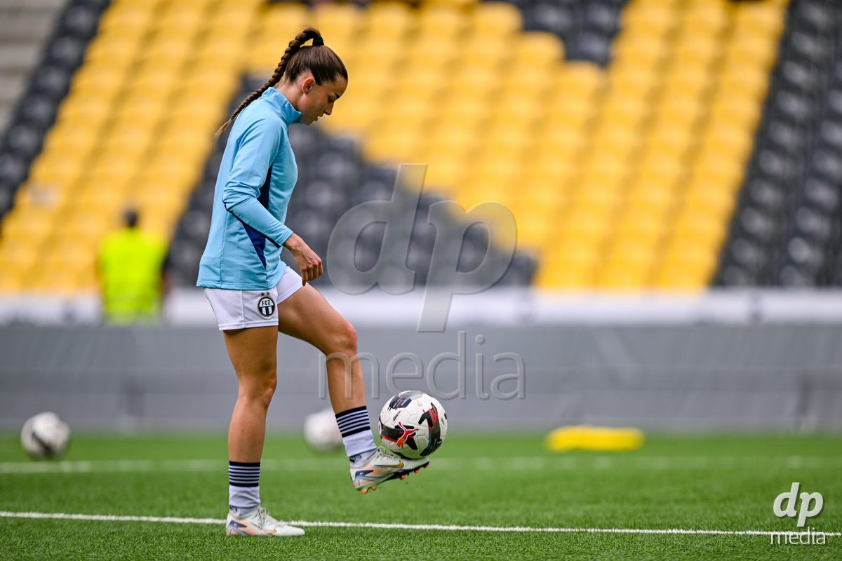 during the Axa Womens Super League Football game between BSC Young Boys Frauen and FC Zürich Frauen at Wankdorf Stadium in Bern, Switzerland.