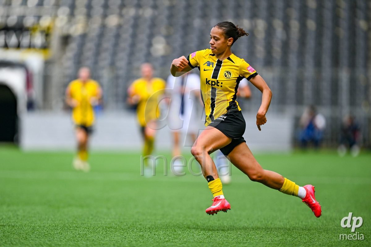 Iman Beney (Young Boys) during the Axa Womens Super League Football game between BSC Young Boys Frauen and FC Zürich Frauen at Wankdorf Stadium in Bern, Switzerland.