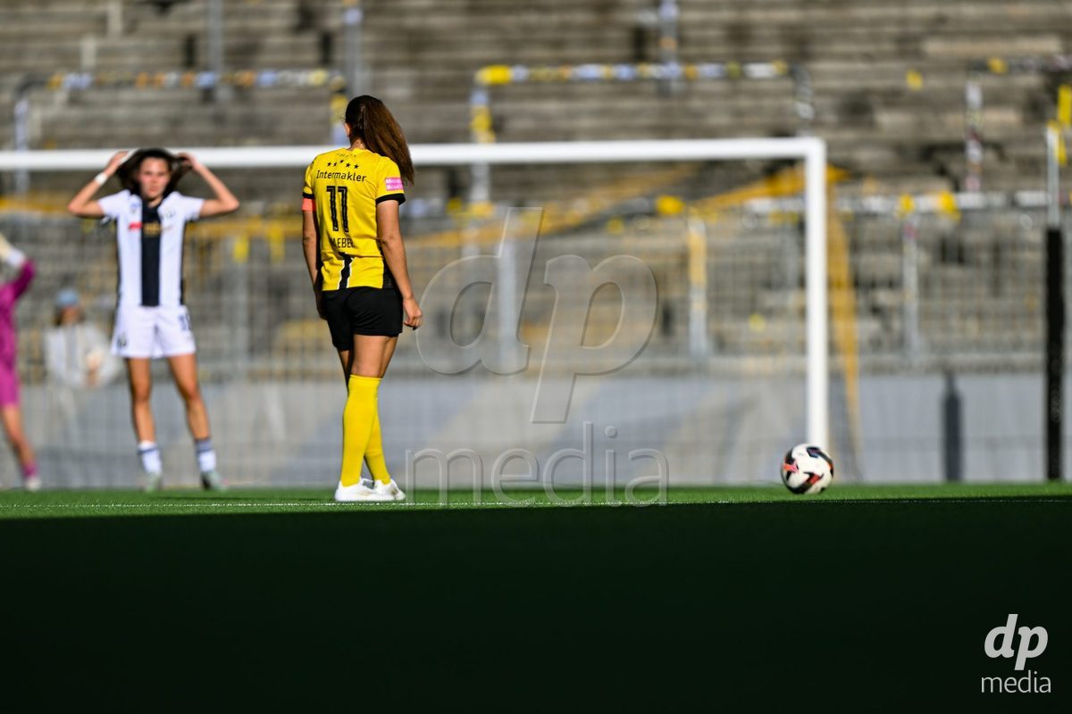Stephanie Waeber (Young Boys) during the Axa Womens Super League Football game between BSC Young Boys Frauen and FC Zürich Frauen at Wankdorf Stadium in Bern, Switzerland.
