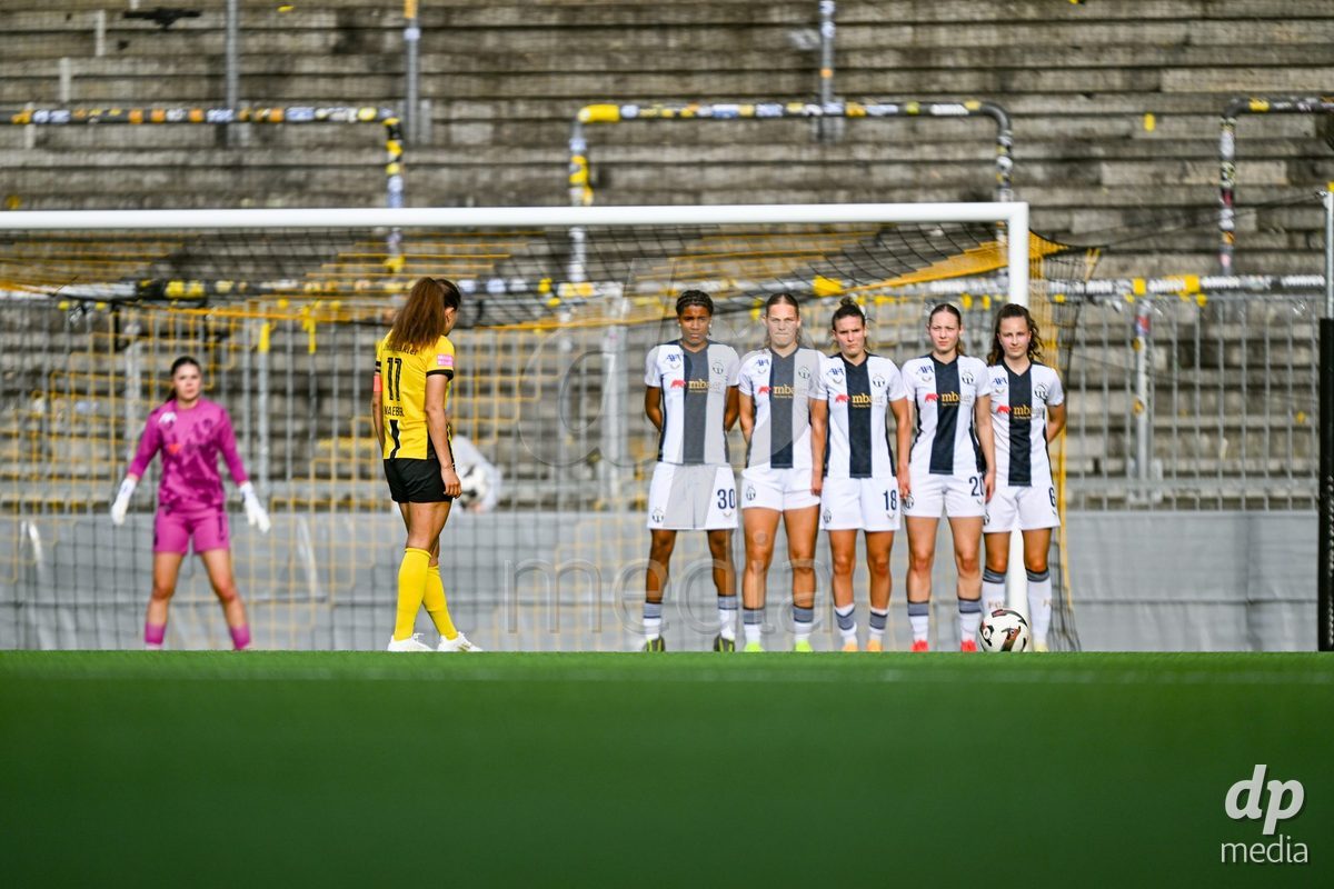 Stephanie Waeber (Young Boys) during the Axa Womens Super League Football game between BSC Young Boys Frauen and FC Zürich Frauen at Wankdorf Stadium in Bern, Switzerland.
