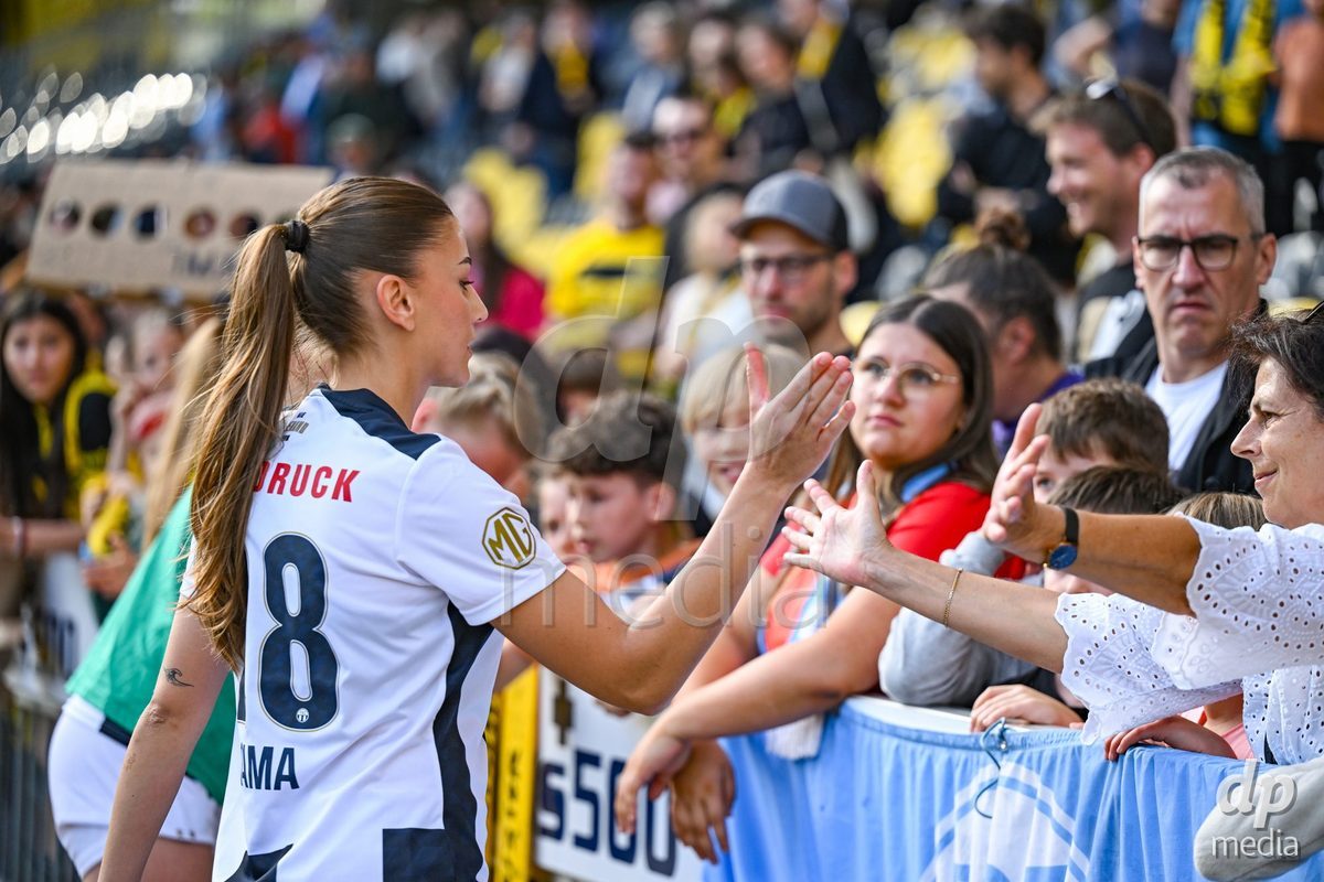 Alketa Rama (28 Zurich) after loosing the the Axa Womens Super League Football semifinal between BSC Young Boys Frauen and FC Zürich Frauen at Wankdorf Stadium in Bern, Switzerland.