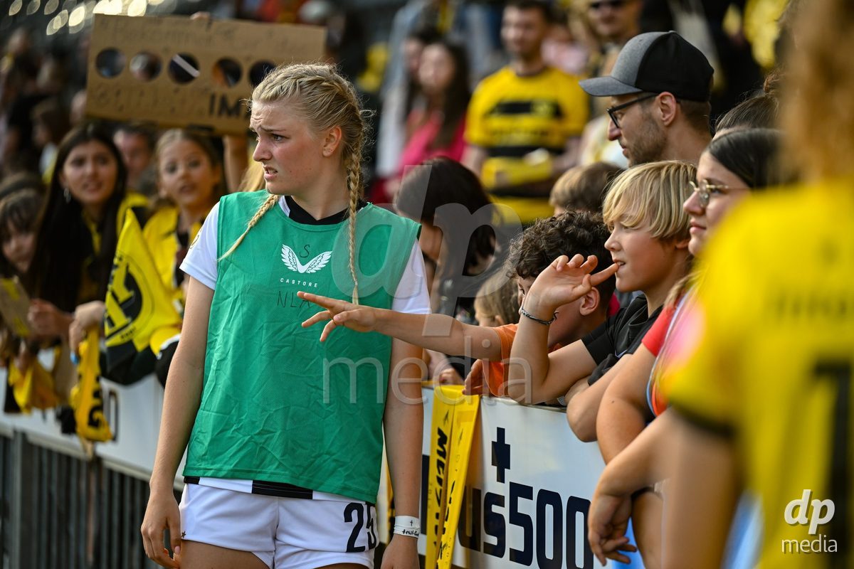 Romy Baraniak (25 Zurich) after loosing the the Axa Womens Super League Football semifinal between BSC Young Boys Frauen and FC Zürich Frauen at Wankdorf Stadium in Bern, Switzerland.