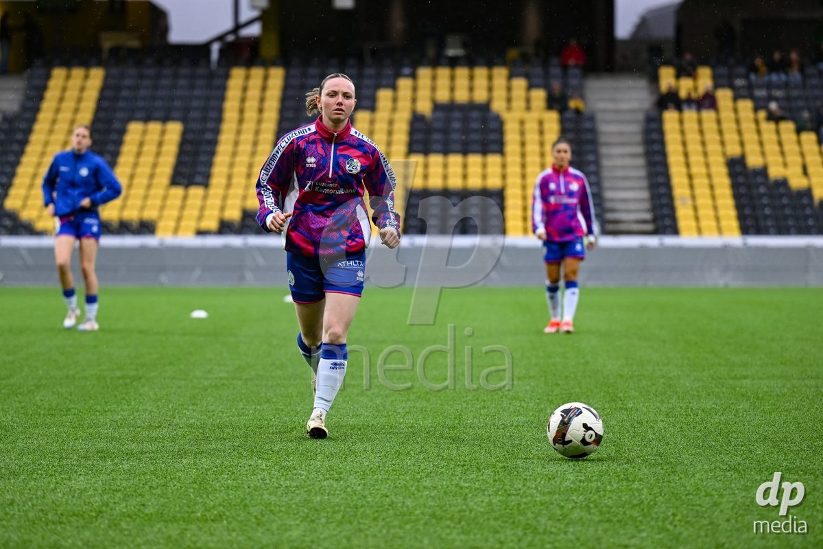 17.04.2025, Bern, Stadion Wankdorf, Women's Super League Quarterfinal 2: BSC YB Frauen - FC Luzern,  #38 Chiara Schmid (FC Luzern)