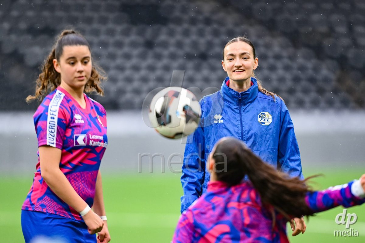 17.04.2025, Bern, Stadion Wankdorf, Women's Super League Quarterfinal 2: BSC YB Frauen - FC Luzern,  #21 Nathalie Pellier (FC Luzern)