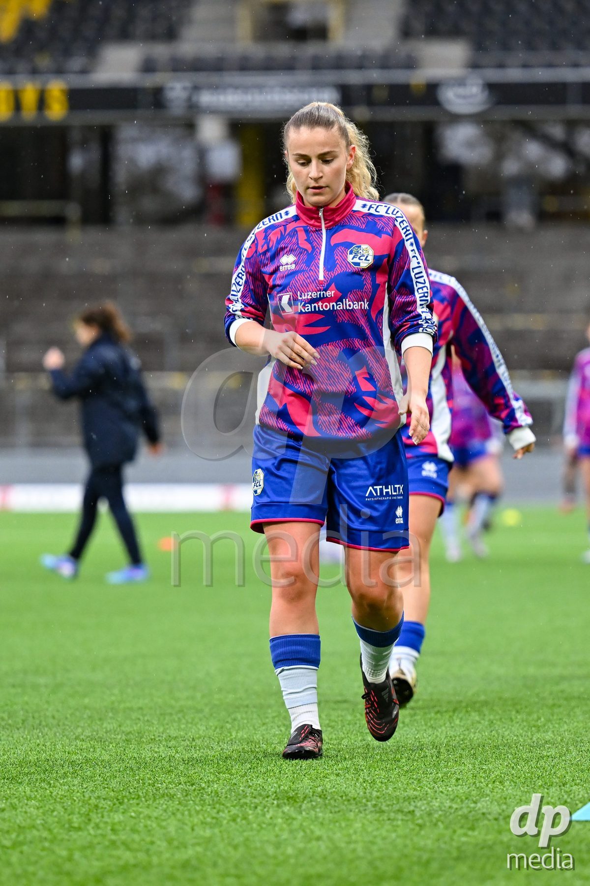17.04.2025, Bern, Stadion Wankdorf, Women's Super League Quarterfinal 2: BSC YB Frauen - FC Luzern,  #5 Caterina Tramezzani (FC Luzern)