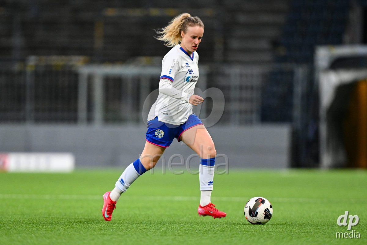 17.04.2025, Bern, Stadion Wankdorf, Women's Super League Quarterfinal 2: BSC YB Frauen - FC Luzern,  #16 Barbara Reger (FC Luzern)