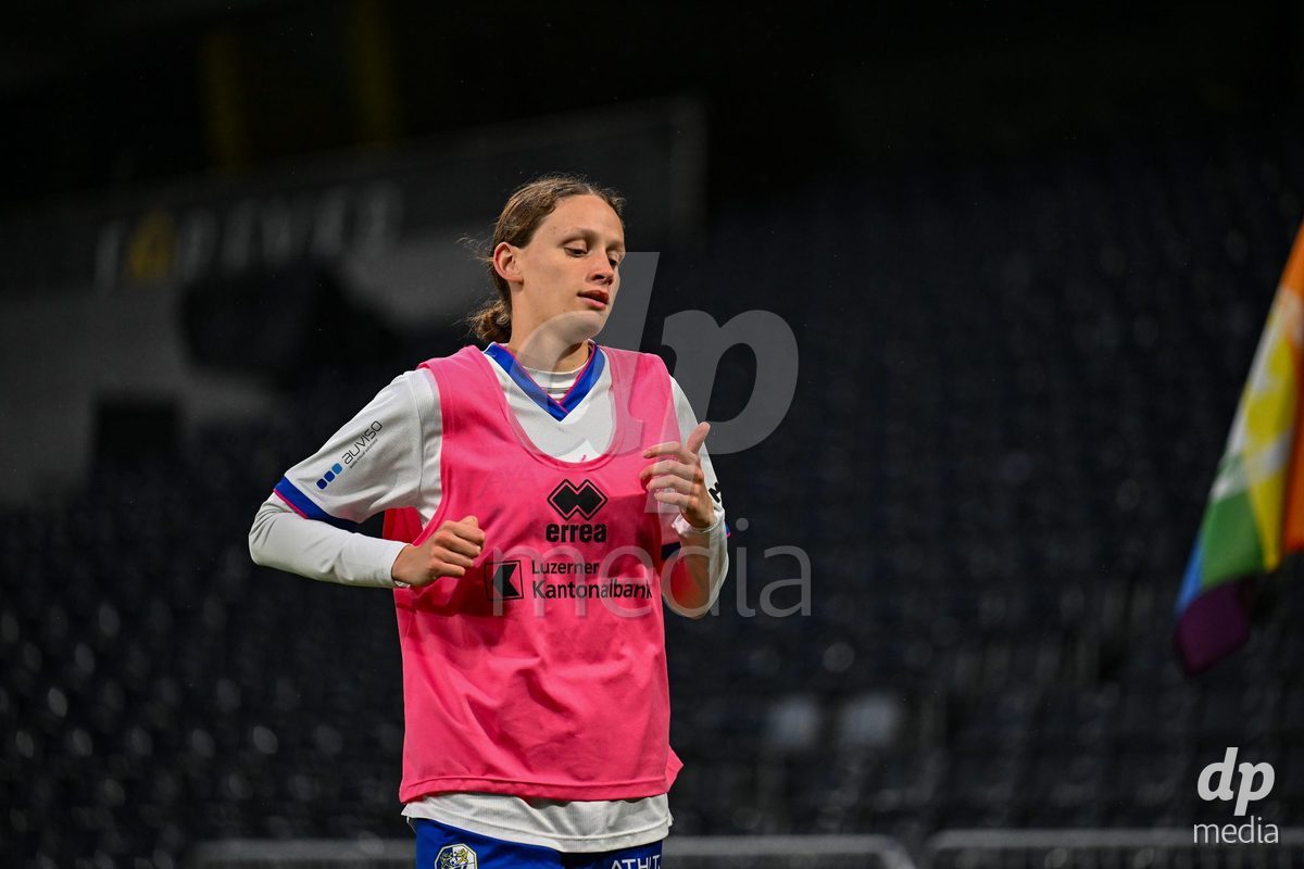 17.04.2025, Bern, Stadion Wankdorf, Women's Super League Quarterfinal 2: BSC YB Frauen - FC Luzern,
