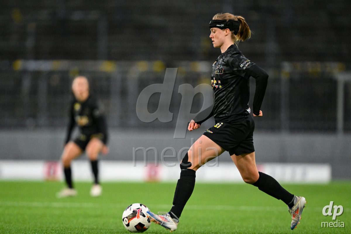 17.04.2025, Bern, Stadion Wankdorf, Women's Super League Quarterfinal 2: BSC YB Frauen - FC Luzern, #23 Wianda Ellen Douma (Young Boys)