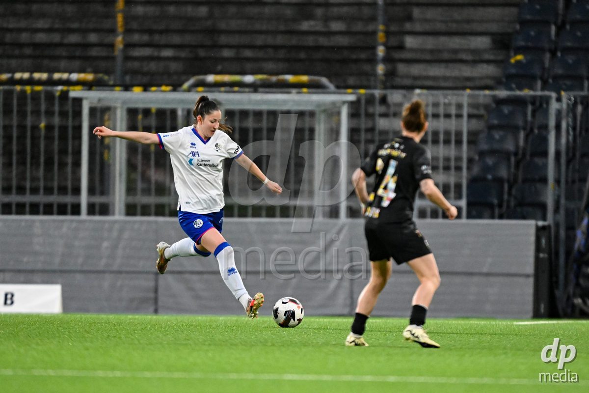 17.04.2025, Bern, Stadion Wankdorf, Women's Super League Quarterfinal 2: BSC YB Frauen - FC Luzern,
