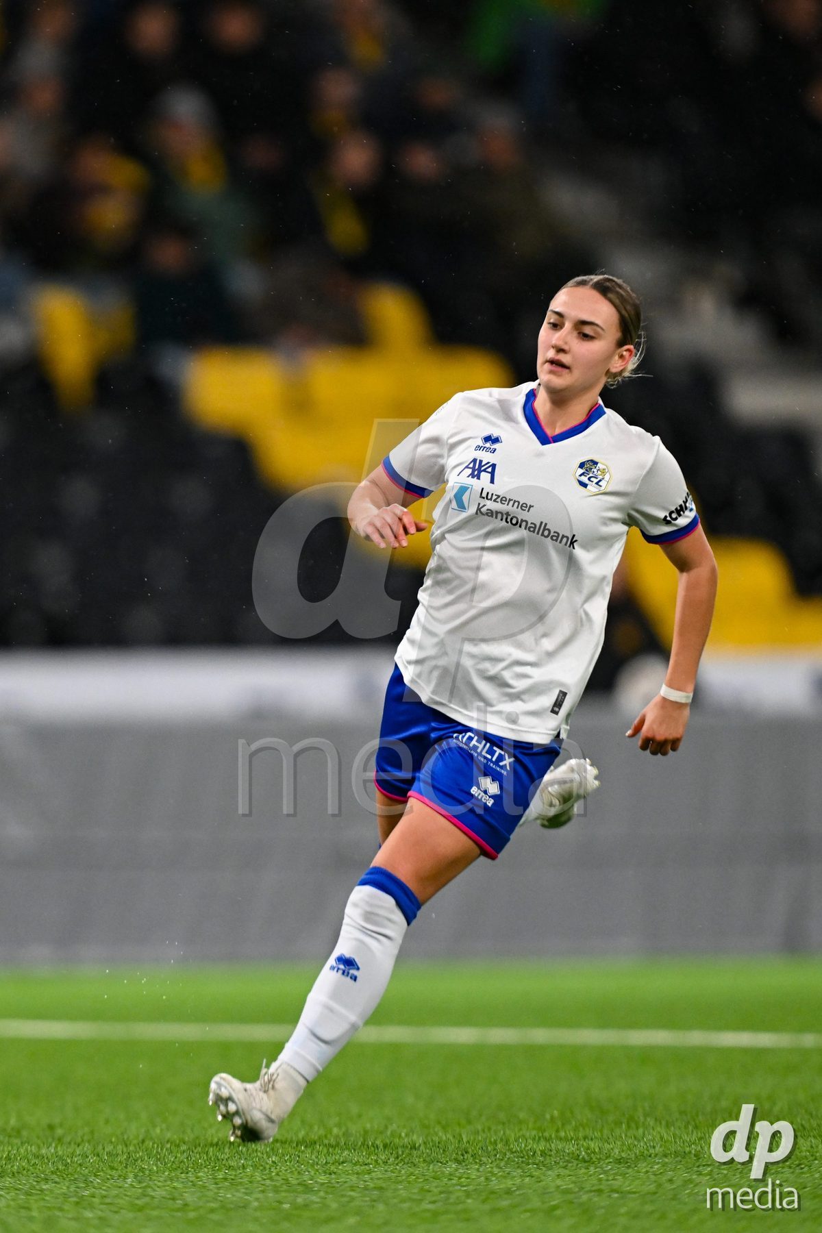 17.04.2025, Bern, Stadion Wankdorf, Women's Super League Quarterfinal 2: BSC YB Frauen - FC Luzern,  #77 Jael Jost (FC Luzern)