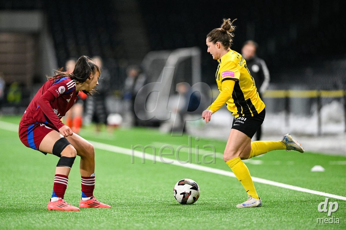 23.11.2024, Bern, Stadion Wankdorf, Women's Super League: BSC YB Frauen - Servette FC Chênois Féminin,