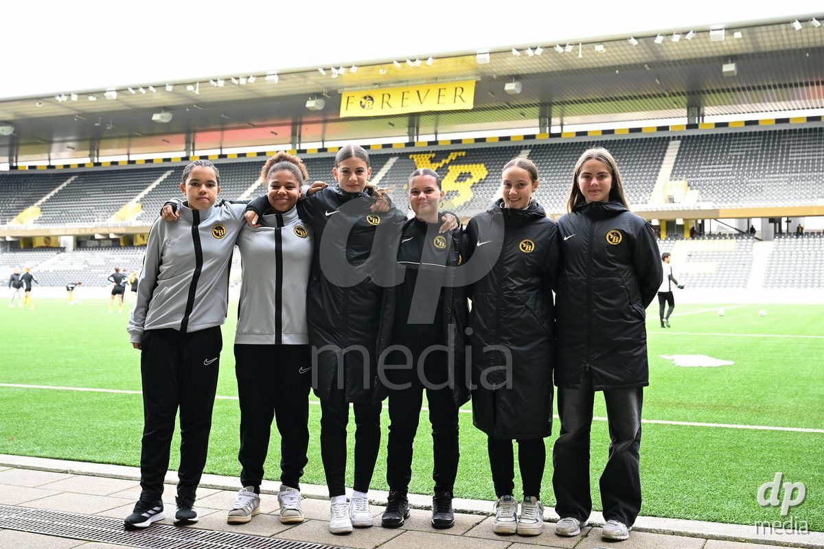 29/09/2024, Bern, Stadion Wankdorf, Women's Super League: BSC YB Frauen - FC Luzern, Youth players of Young Boys