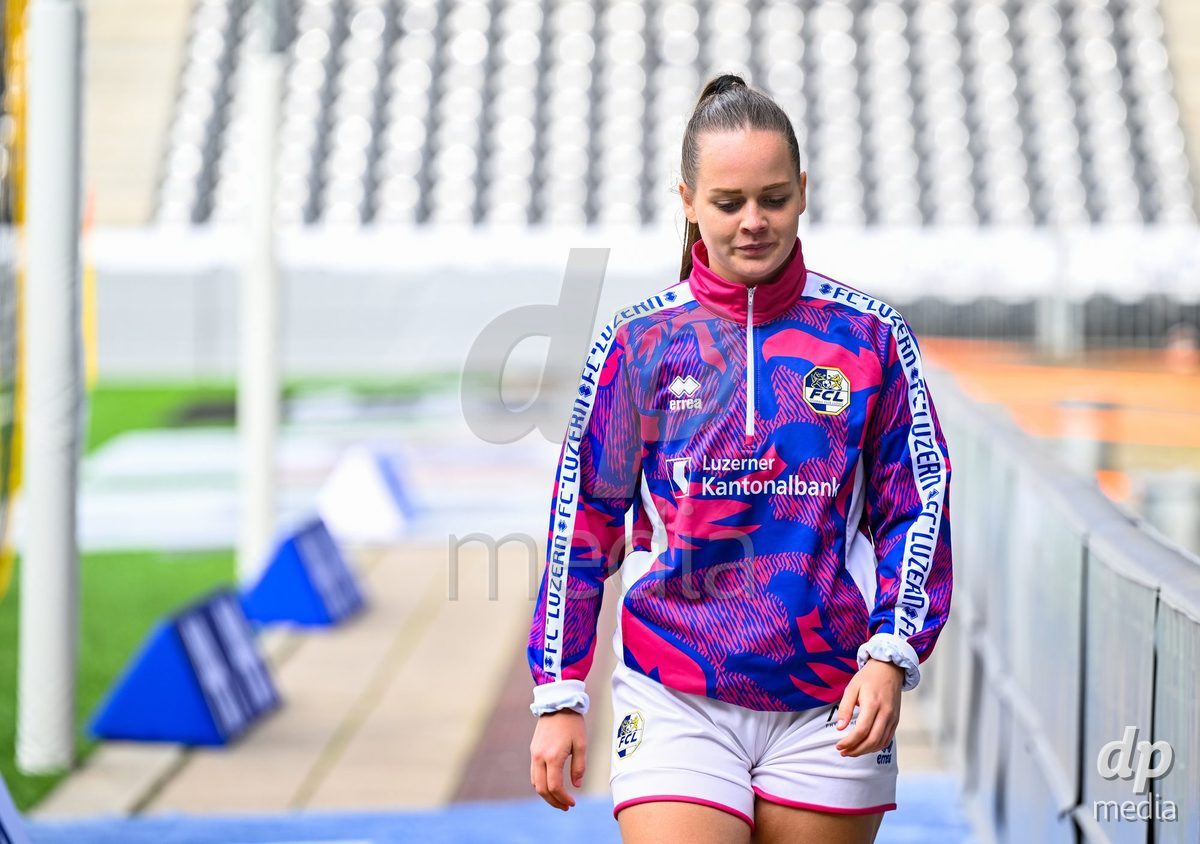 29/09/2024, Bern, Stadion Wankdorf, Women's Super League: BSC YB Frauen - FC Luzern,  #29 Rilana Ueltschi (FC Luzern)