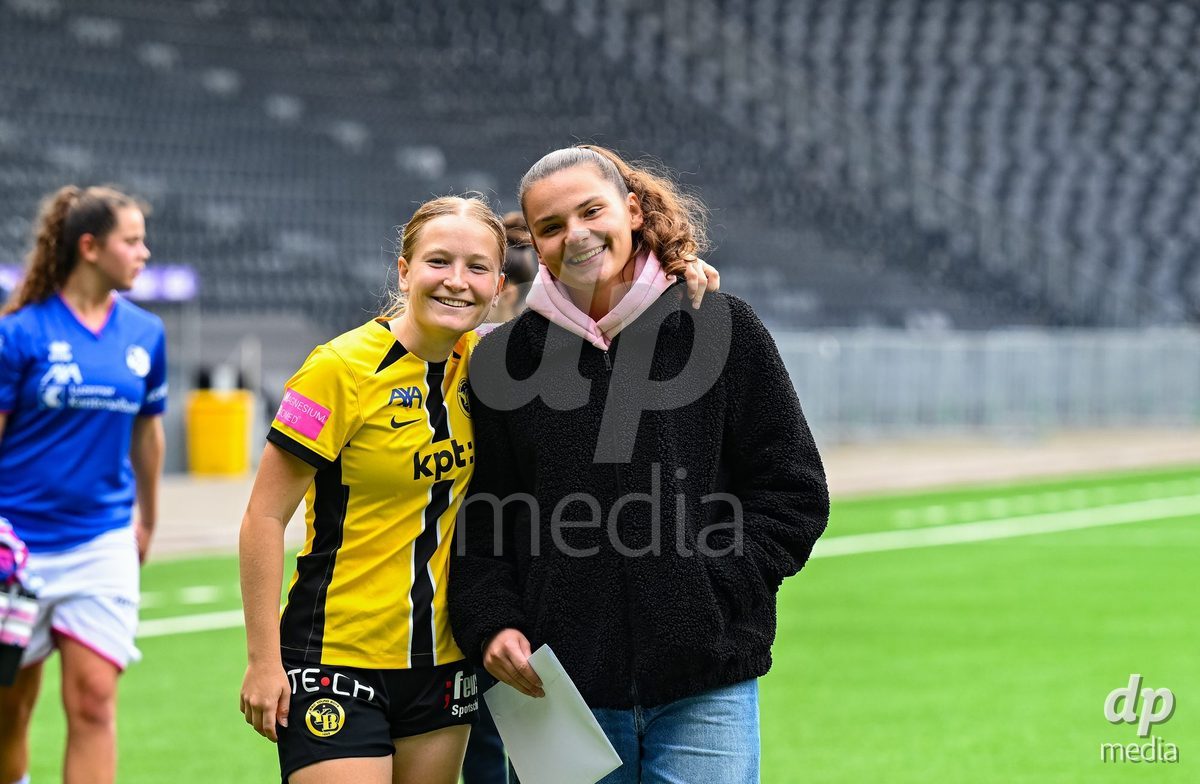 29/09/2024, Bern, Stadion Wankdorf, Women's Super League: BSC YB Frauen - FC Luzern,  #8 Noa Linn Munger (BSC YB Frauen)