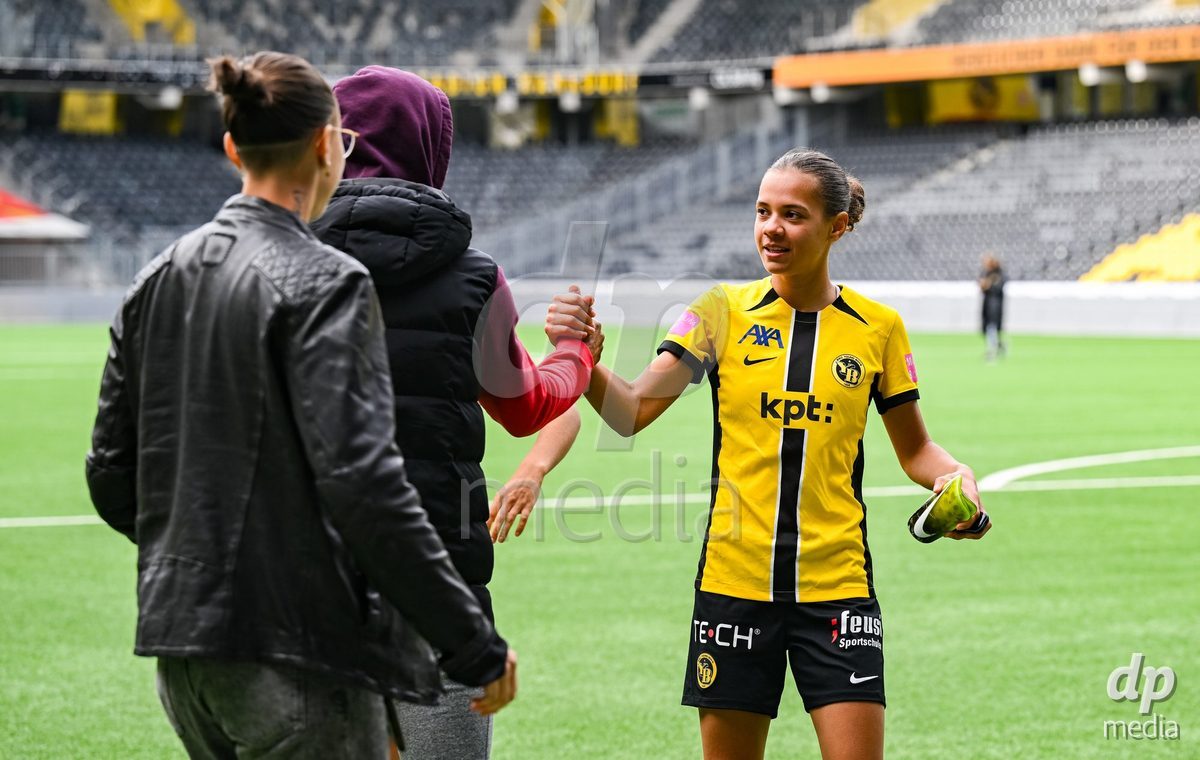 29/09/2024, Bern, Stadion Wankdorf, Women's Super League: BSC YB Frauen - FC Luzern,  #23 Iman Beney (BSC YB Frauen)