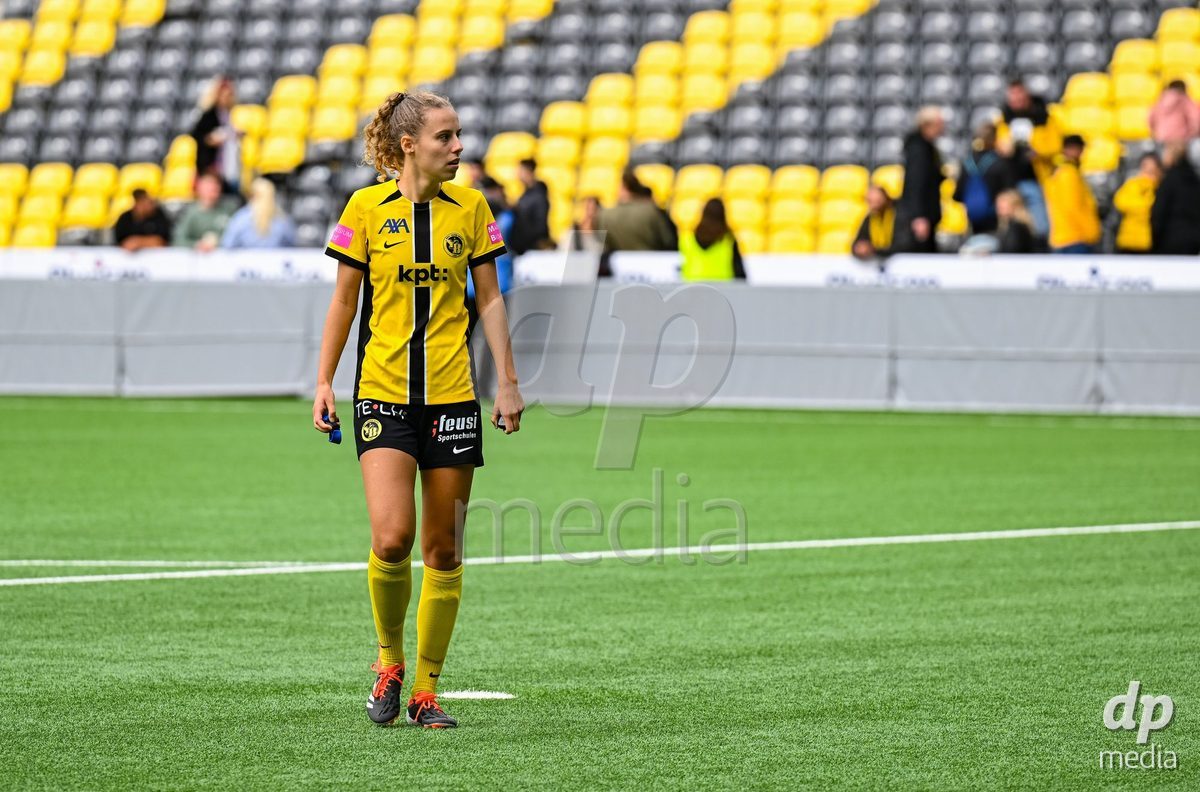 29/09/2024, Bern, Stadion Wankdorf, Women's Super League: BSC YB Frauen - FC Luzern,  #15 Leana Zaugg (BSC YB Frauen)