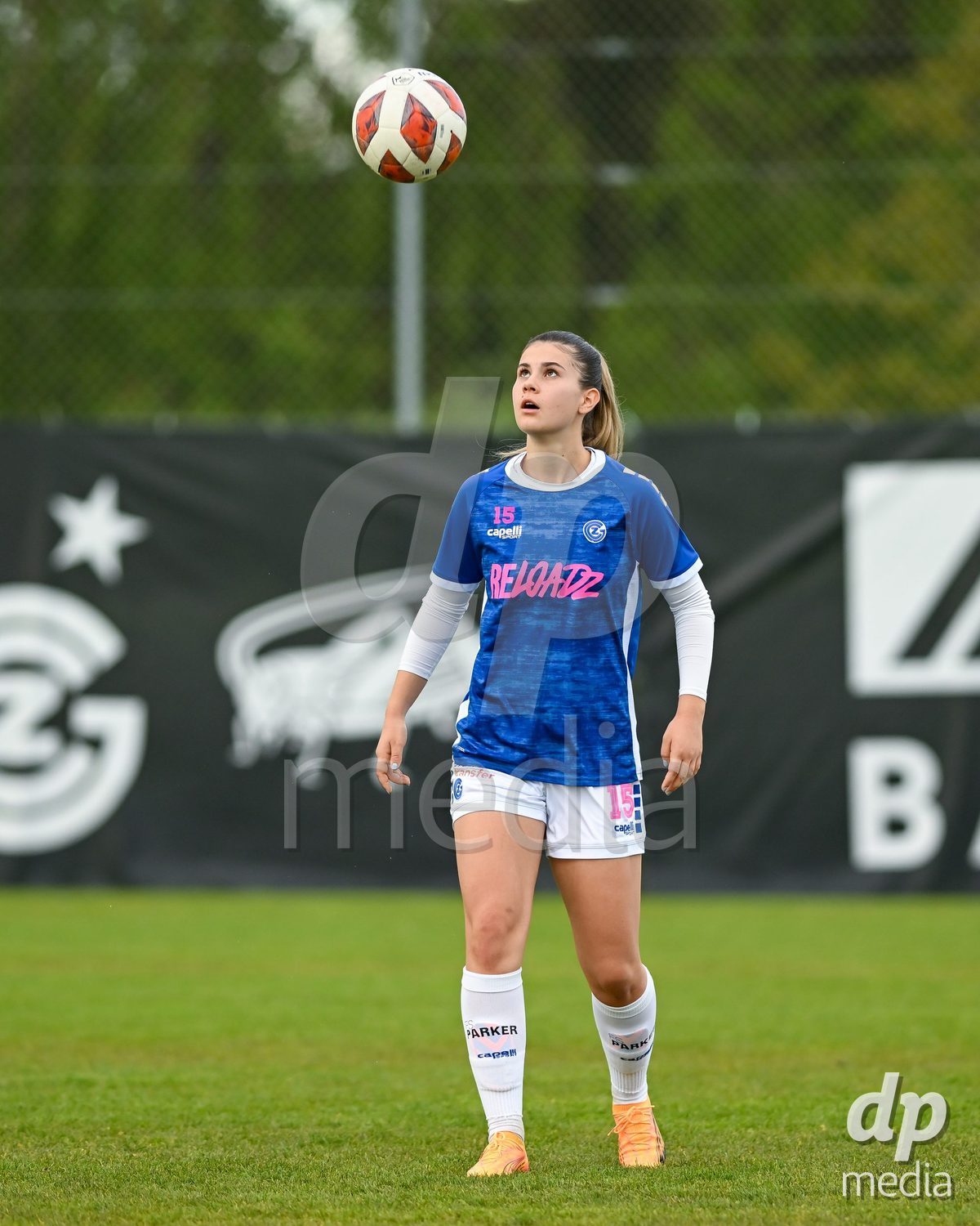27.04.2024, Niederhasli, GC/Campus, Quarterfinals: Grasshopper Club Zürich - BSC YB Frauen,  #15 Noemi Ivelj (Grasshopper Club Zurich)