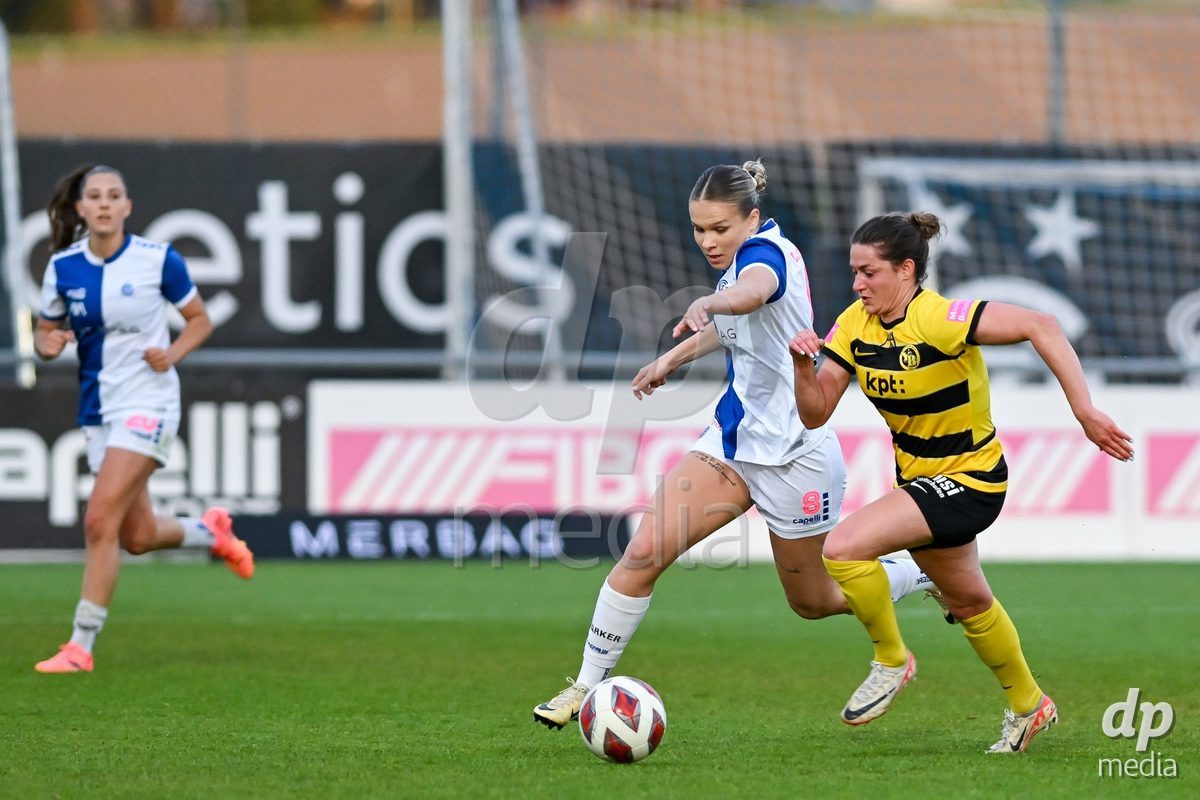 27.04.2024, Niederhasli, GC/Campus, Quarterfinals: Grasshopper Club Zürich - BSC YB Frauen,